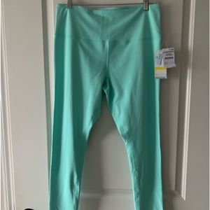 Zella Live-in High Waist Leggings Green Sherbet